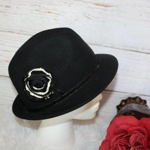 John Callanan 100% Wool Adjustable Fedora by Limited Edition